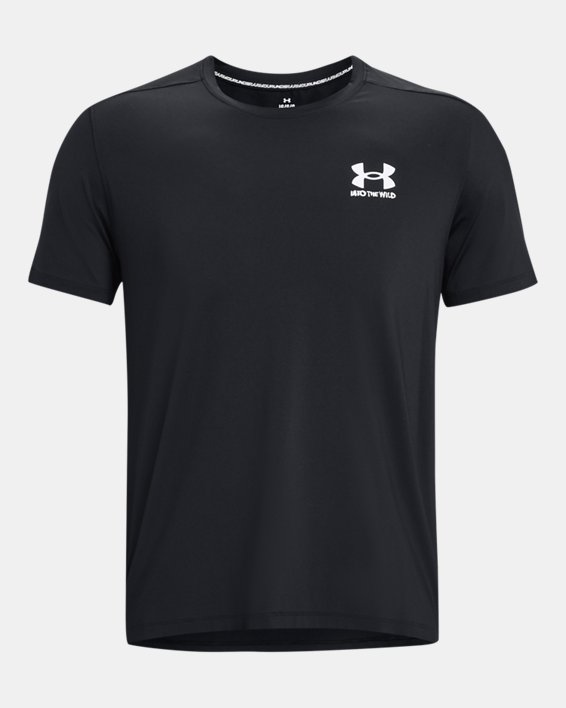 Men's UA Iso-Chill Wild Short Sleeve in Black image number 5